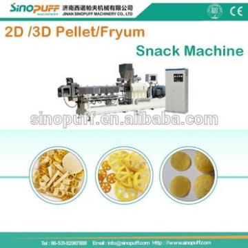 3d pellet snack machinery