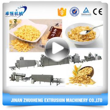 Multifunctional Automatic Corn Flakes Breakfast Cereals Extruded Machine