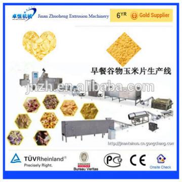 high quality Breakfast cereals corn flakes making machine