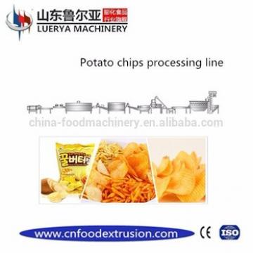 Full automatic fresh electric stainless steel commercial potato chips fryer making machine