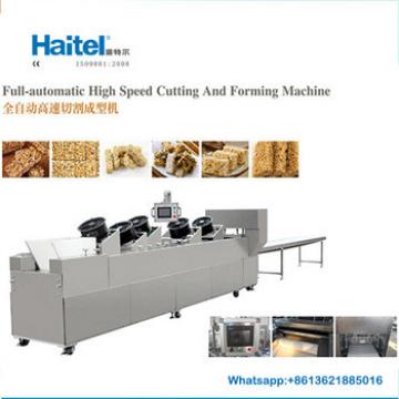FUlly automatic good quality automatic granola bar cutting and forming machine