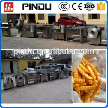 semi-automatic industrial potato chips french fries equipments making machine price