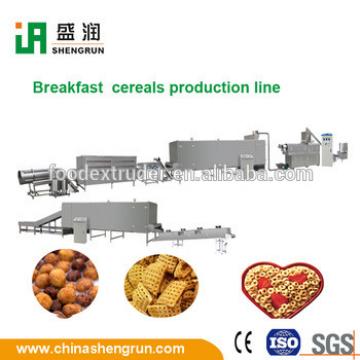ISO9001 certificate breakfast cereal making machine