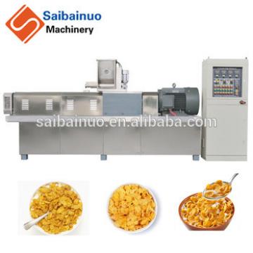 Corn flakes breakfast cereals processing machine plant