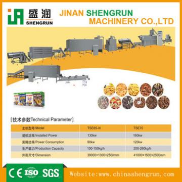 new tech Breakfast Cereals Extrusion Machines