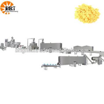automatic puffing breakfast cereal corn flakes making extrusion machine manufacturers price