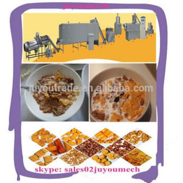 Hot Selling Automatic China professional Nestle Kelloggs Bulk Oats corn flakes machine manufacturer