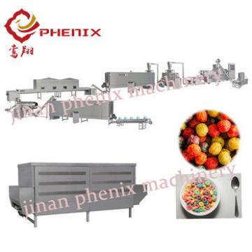 chocos flakes breakfast cereal extruder production machine