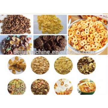 2016 China Lower cost Breakfast Cereals production assemble machine line/Corn flakes machine/ corn snack food processing line