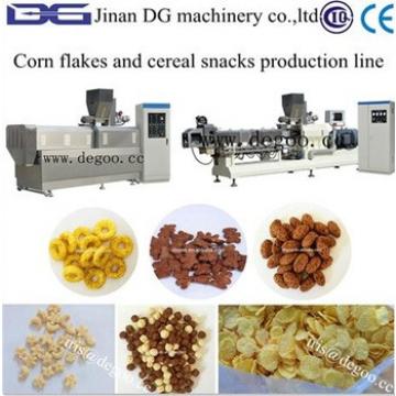 Extruded Corn flakes/Fruit loops/Coco curls/breakfast cereal processing machine