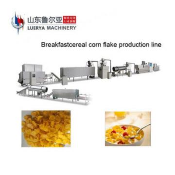 Fully Automatic China Breakfast Puff Corn Cereal Corn Flakes /snack machine