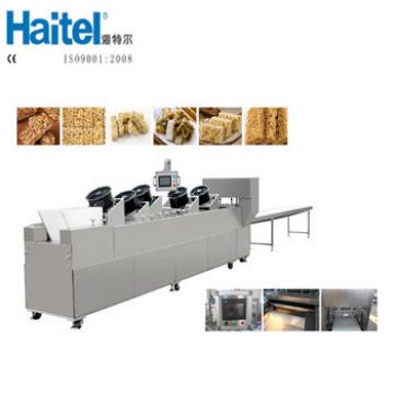 Puffed Granola Cereal Bar Manufacturing Snack Food Production Line