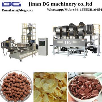 toasted corn flakes making extruder machines
