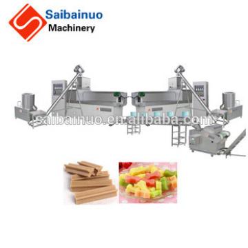 dog pet chewing treats food plant processing line machine
