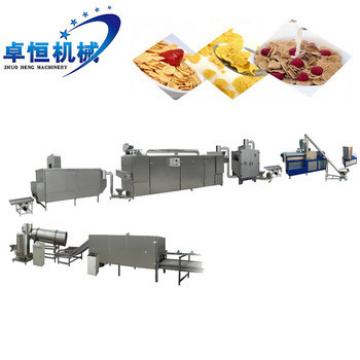 breakfast sereal corn puffed flakes making/processing machine in Jinan