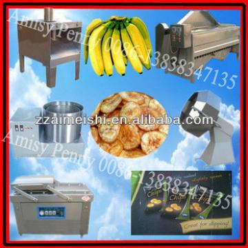 automatic plantain chips making machine/fried plantain chips processing line/0086-13838347135