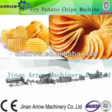 Mix Extrude Shape Fry Flavor potato chips making machinery