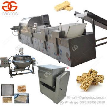 Gold Manufacturer Breakfast Muesli Maker Peanut Candy Production Line Cereal Granola Energy Protein Bar Making Machine Price