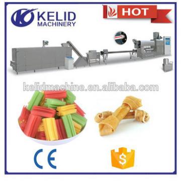 Fully Automatic Single Screw Extruder Machine For pet dog Chewing Gum