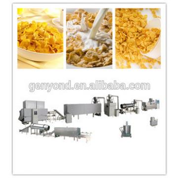 Automatic cereal breakfast corn flakes production line/corn flakes processing machine/pop