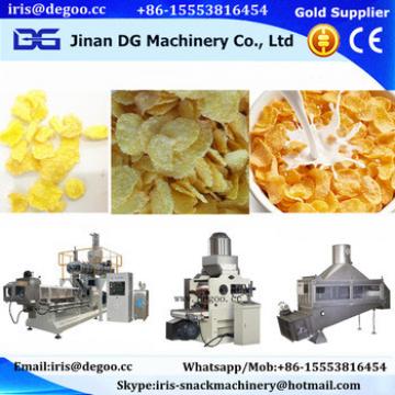 healthy food corn flakes machine/corn chips making machine Jinan DG