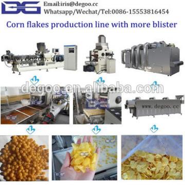 Crispy corn flaker maker machine 200-400kg/h