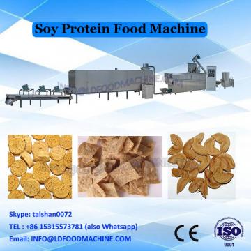 2017 soy meat protein making machine soy protein chunks extrusion equipment