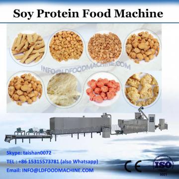 Automatic Textured Vegetable Soy Bean Meat Protein Soya Chunk Nugget Extruder Machine