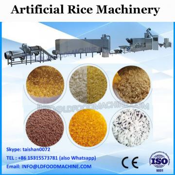 Artificial rice extruder machine artificial rice making machine