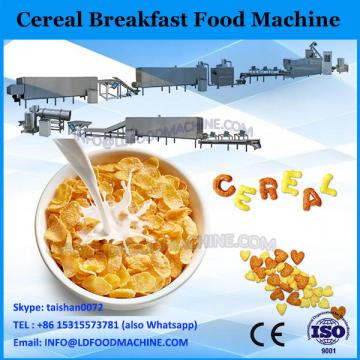 Automatic corn snacks food production equipment breakfast cereal machine