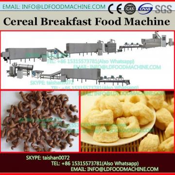 Automatic extrusion cereal flakes snack food making equipment plant/production line China supplier Jinan DG machines