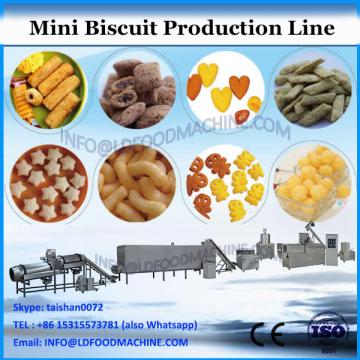 Mini crisp biscuit making machine sweet cookie production line small biscuit making machine
