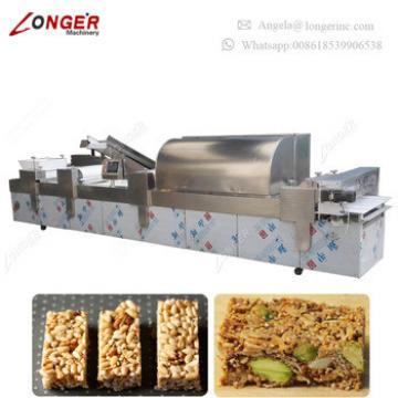 Industrial Granola Bar Peanut Brittle Machine Chikki Maker Cereal Bar Making Machine