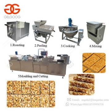 High Efficiency Granola Bar Nougat Rice Cake Making Machine Production Line Cereal Protein Bar Maker Manufacturers