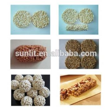 Automatic Nutritional Chewy Chocolate Snack Soya Cereal Bar Line