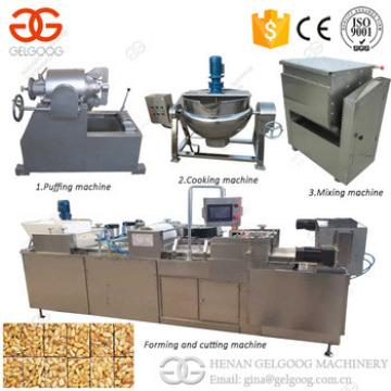 2017 Granola Bar Production Line Cereal Protein Sesame Candy Bar Making Peanut Brittle Machine For Sale