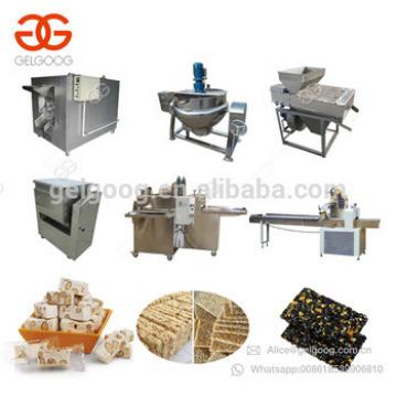 High Quality Protein Peanut Brittle Candy Cutting Production Line Muesli Snack Nut Bar Making Machine Energy Cereal Bar Machine