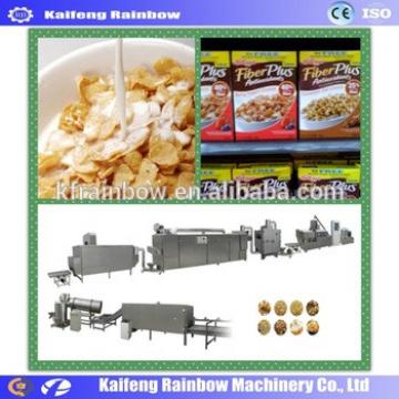 Multifunctional Best Selling Breakfast Cereal Extruding Machine corn flakes making line/snacks making machinery