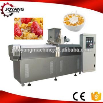 High quality breakfast cereals corn flakes extruder machine