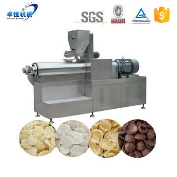 Big Capacity Breakfast Cereal Corn flakes Production Line Extruder Machinery