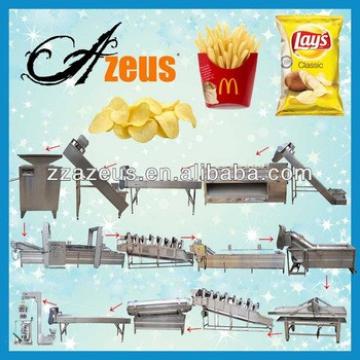 Manufacturer Automatic potato chips making machines/potato chips plant/semi automatic french fries making machines