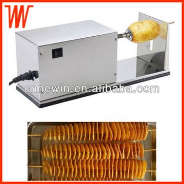 Electric Spiral Potato chips making machine