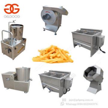 High Quality French Fries Production Line Plant Cost Fresh Potato Chips Making Machine For Sale