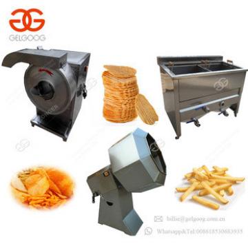 Multifunctional French Fries Making Plant Cost Potato Chips Manufacturing Machine