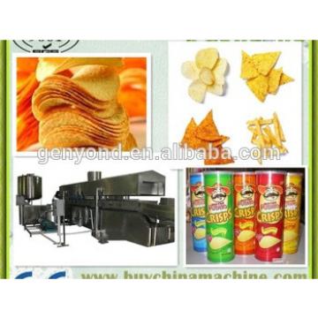 semi-automatic Fresh Potato Chips China Snack Production Machinery/ fresh potato chips making machine