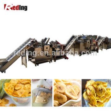 Fully Automatic Food Grade Stainless Steel industrial Plantain Chips Machine Banana Chips Making Machines