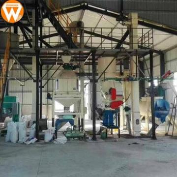New technology 1-2t/h automatic animal feed pellet production line machine with CE