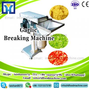 Garlic bulb clove separator breaking splitter machine