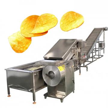 Automatic Continuous Meat And Vegetables Potato Chips Frying Machine