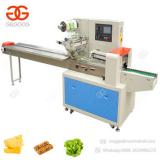 Automatic Flow Type Ice Lolly Wrapping Price Pillow Packing Biscuit Packer Chocolate Protein Granola Bar Packaging Machine